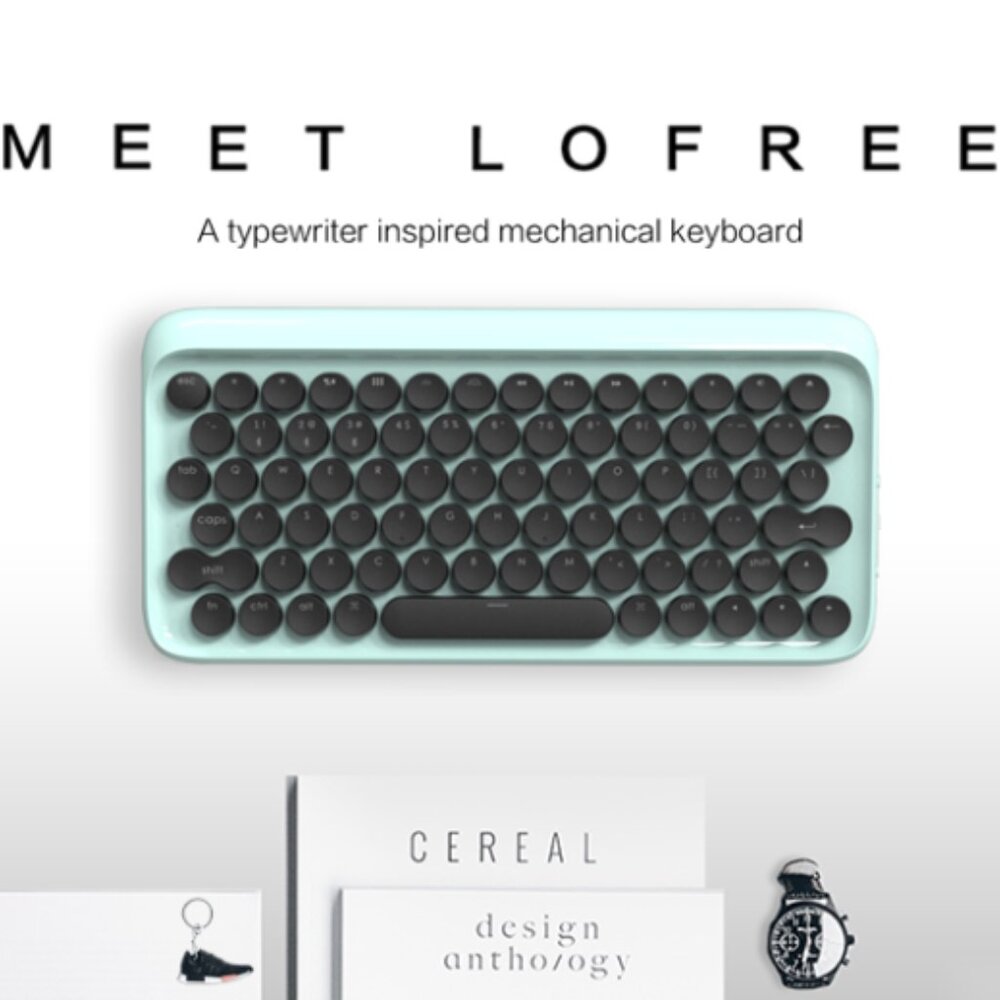 lofree typewriter mechanical keyboard